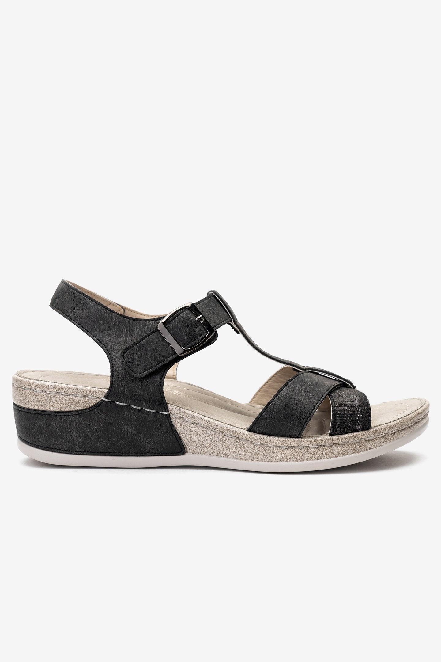 Sandalia Mali Black Chancleta Chancleta